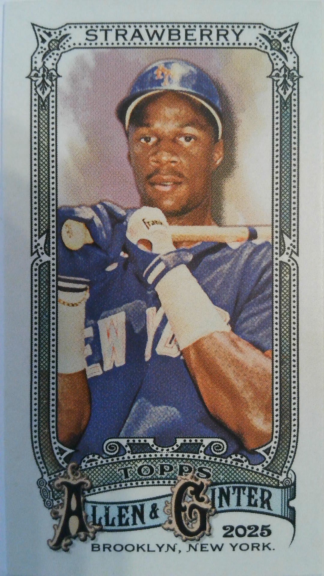 2025 Topps Allen & Ginter Baseball Mini Darryl Strawberry #192