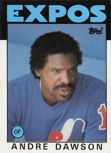 1986 Topps Baseball Andre Dawson #760