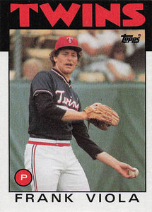 1986 Topps Baseball Frank Viola #742
