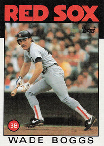 1986 Topps Baseball Wade Boggs #510