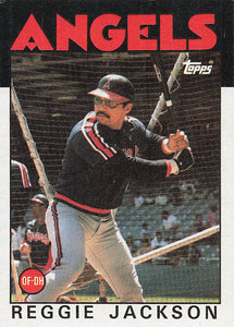 1986 Topps Baseball Reggie Jackson #700
