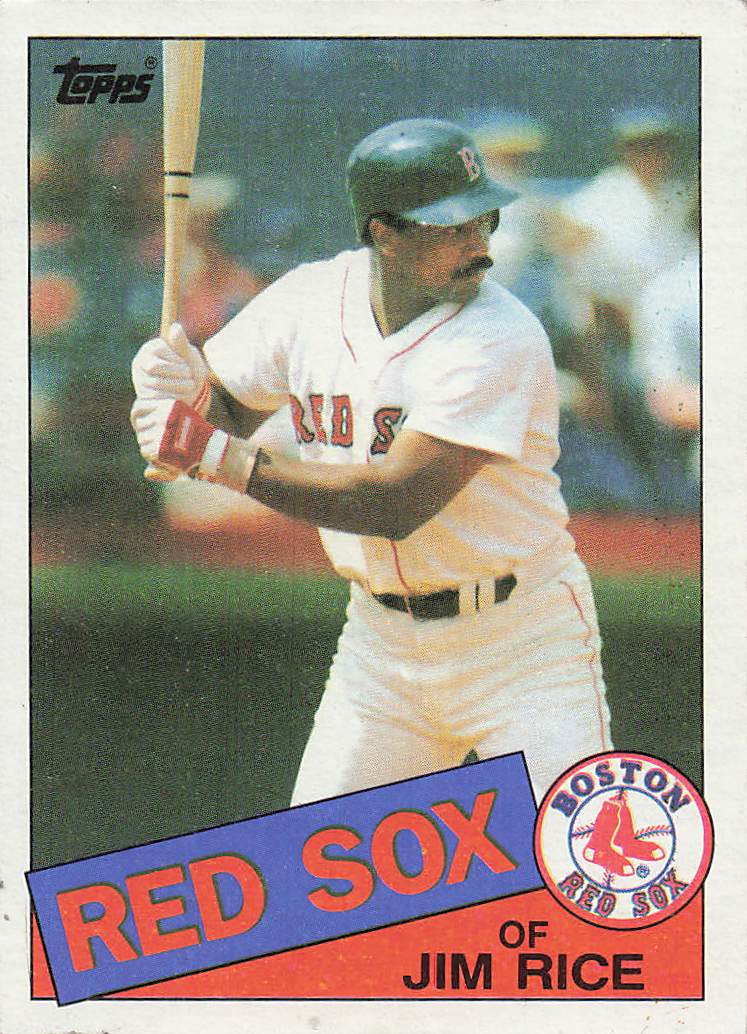 1985 Topps Baseball Jim Rice #150