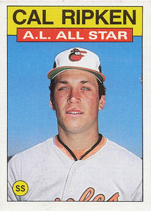 1986 Topps Baseball Cal Ripken #715