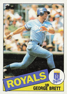 1985 Topps Baseball George Brett #100