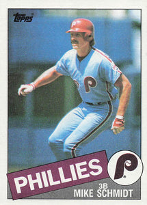 1985 Topps Baseball Mike Schmidt #500