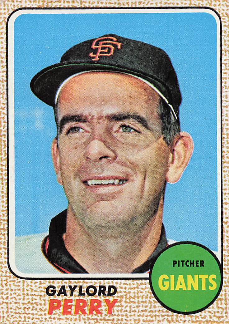 1968 Topps Baseball Gaylord Perry #85