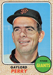 1968 Topps Baseball Gaylord Perry #85