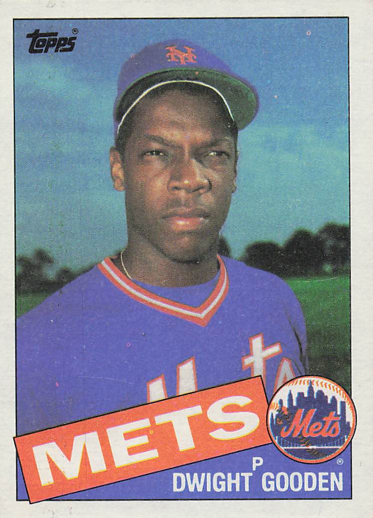 1985 Topps Baseball Dwight Gooden #620 Rookie