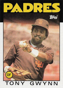 1986 Topps Baseball Tony Gwynn #10