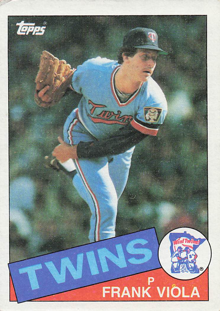 1985 Topps Baseball Frank Viola #266