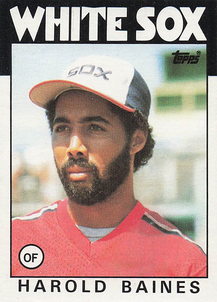 1986 Topps Baseball Harold Baines #755