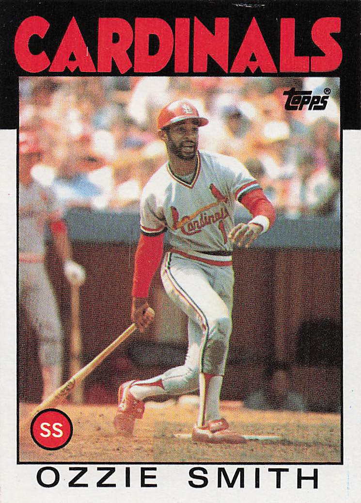 1986 Topps Baseball Ozzie Smith #730