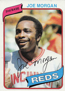 1980 Topps Baseball Joe Morgan #650