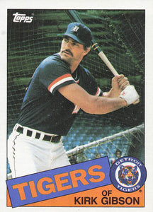 1985 Topps Baseball Kirk Gibson #565