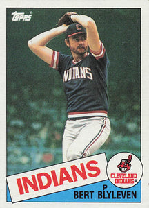 1985 Topps Baseball Bert Blyleven #355