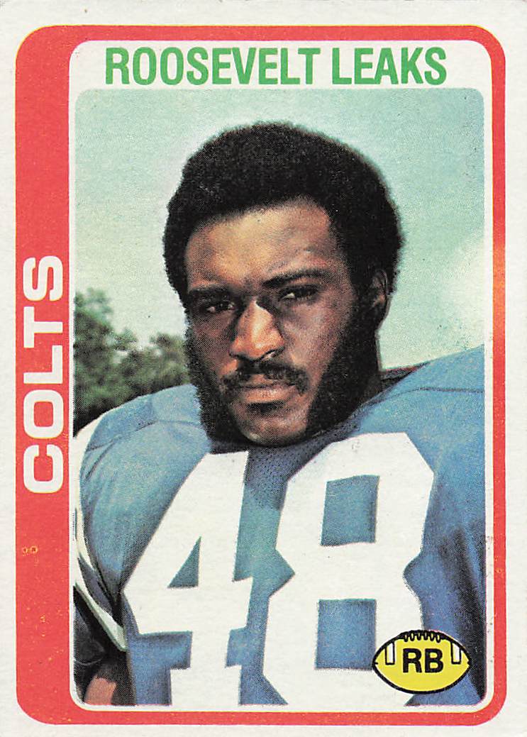 1978 Topps Football Roosevelt Leaks #9