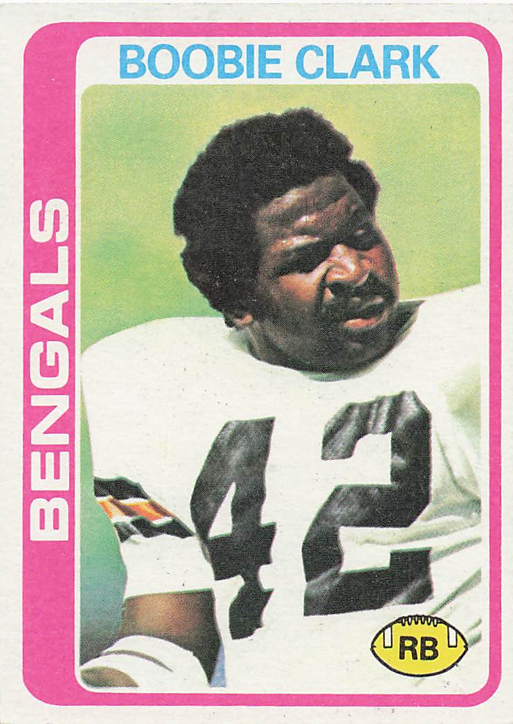 1978 Topps Football Boobie Clark #156