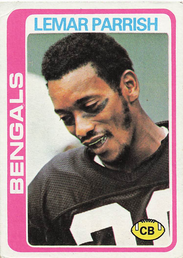 1978 Topps Football Lemar Parrish #455