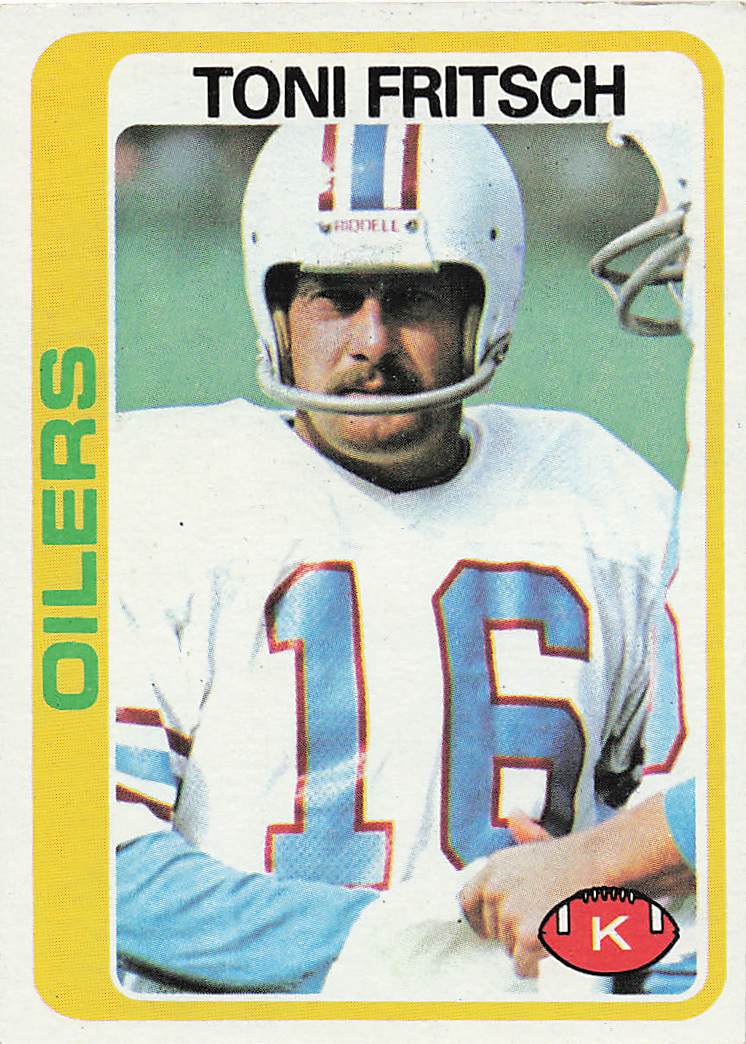 1978 Topps Football Toni Fritsch #164