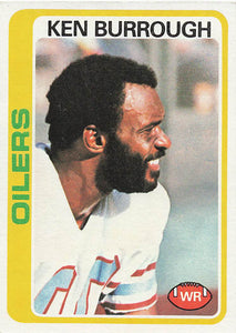 1978 Topps Football Ken Burrough #37