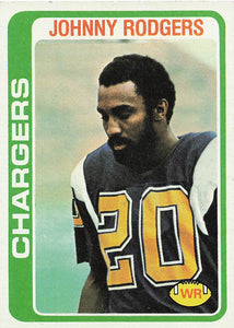 1978 Topps Football Johnny Rodgers #63 Rookie