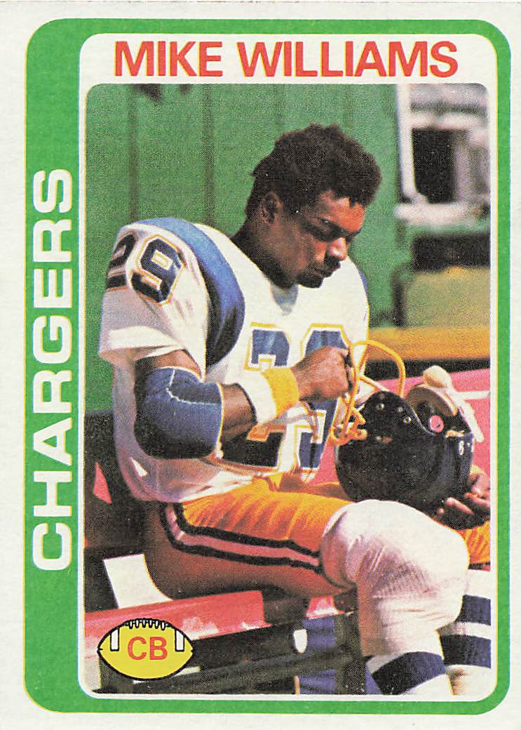1978 Topps Football Mike Williams #152 Rookie