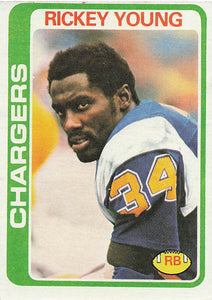 1978 Topps Football Rickey Young #254