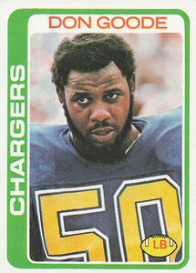 1978 Topps Football Don Goode #279