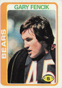 1978 Topps Football Gary Fencik #497 Rookie