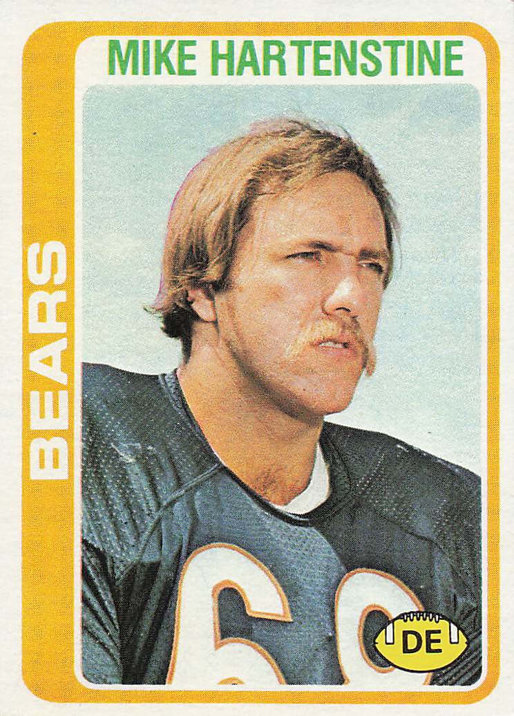 1978 Topps Football Mike Hartenstine #72