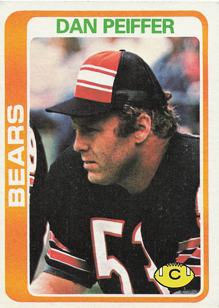 1978 Topps Football Dan Peiffer #318 Rookie