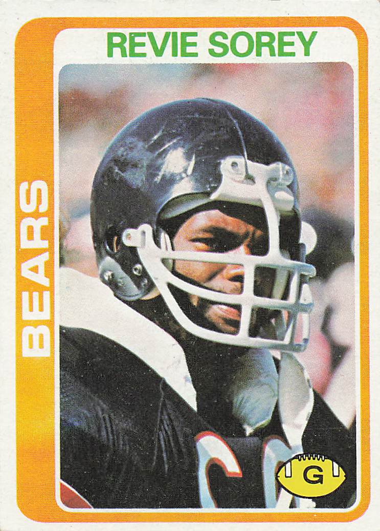 1978 Topps Football Revie Sorey #250