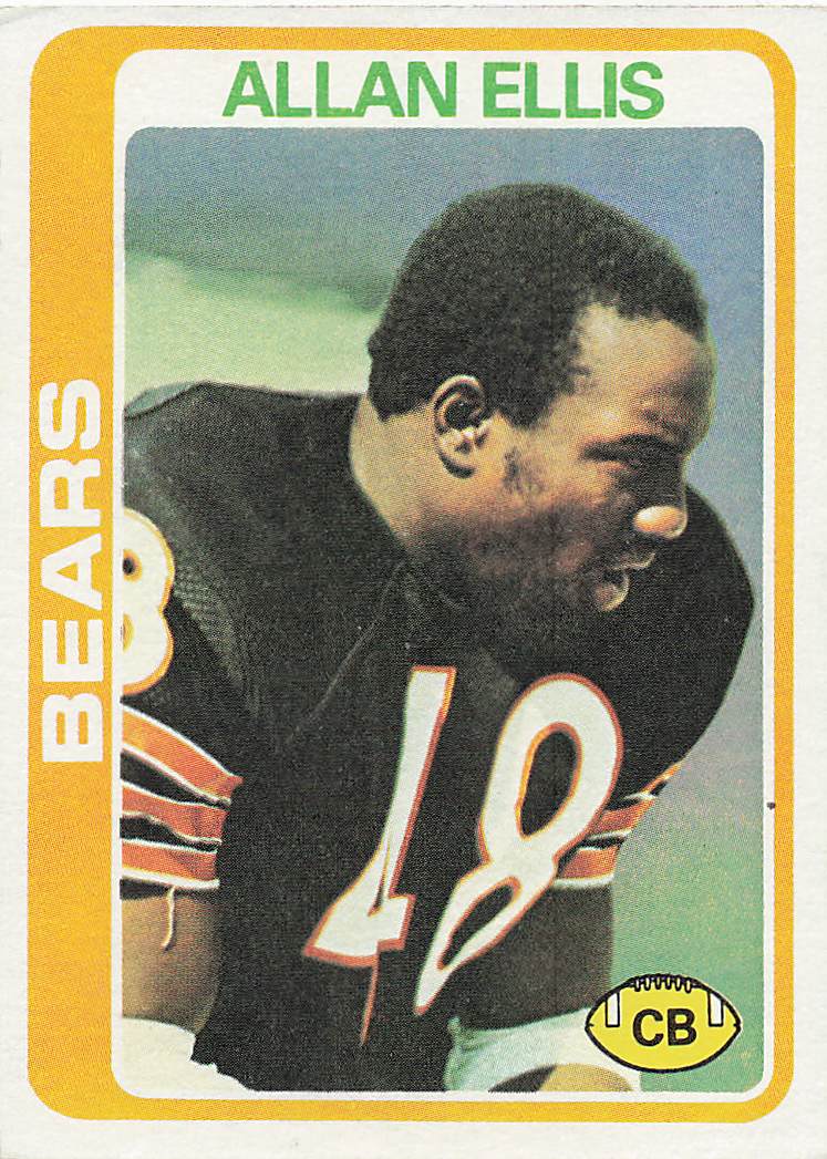 1978 Topps Football Allan Ellis #132