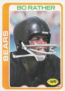 1978 Topps Football Bo Rather #477