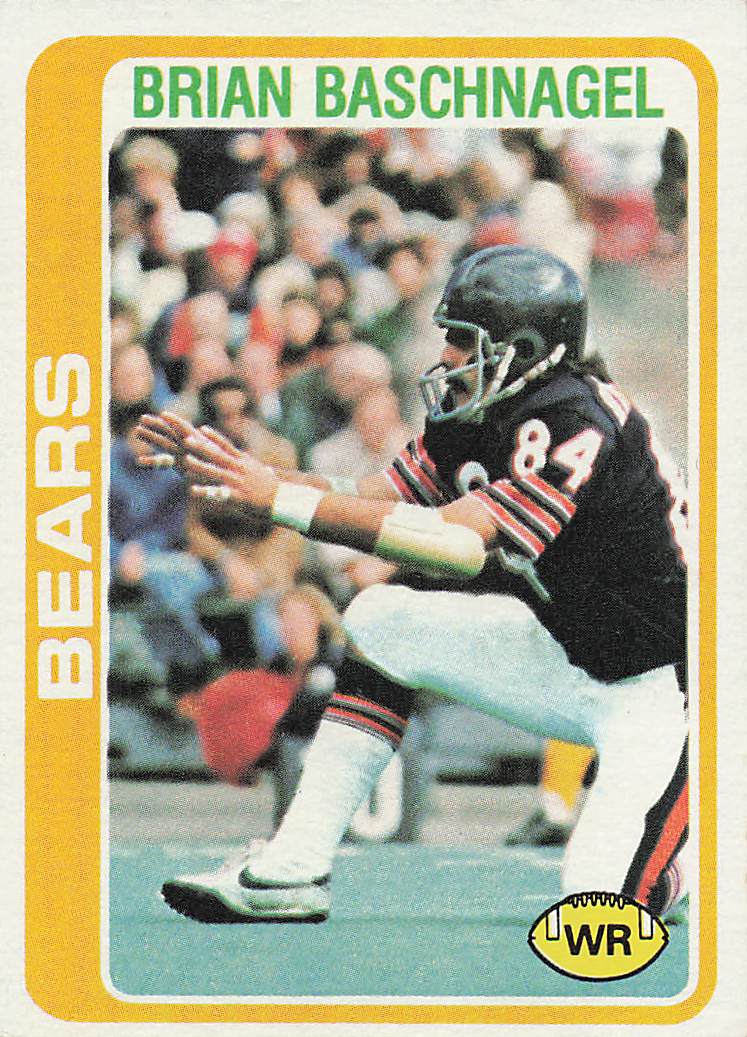 1978 Topps Football Brian Baschnagel #277