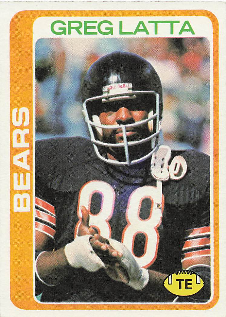 1978 Topps Football Greg Latta #112