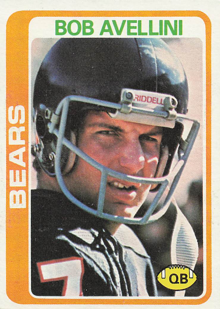1978 Topps Football Bob Avellini #15