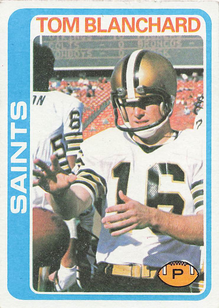 1978 Topps Football Tom Blanchard #11