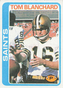 1978 Topps Football Tom Blanchard #11