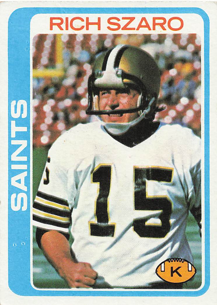 1978 Topps Football Rich Szaro #47