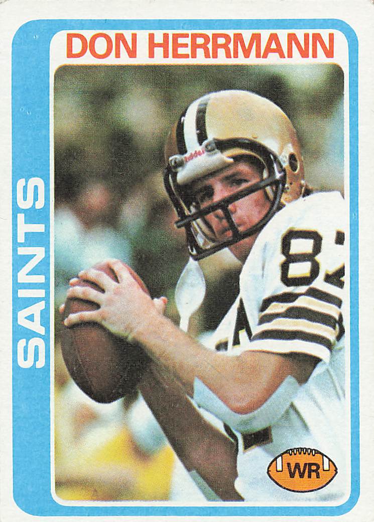 1978 Topps Football Don Herrmann #243