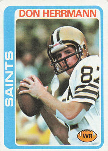 1978 Topps Football Don Herrmann #243
