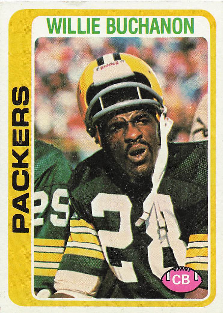 1978 Topps Football Willie Buchanon #198