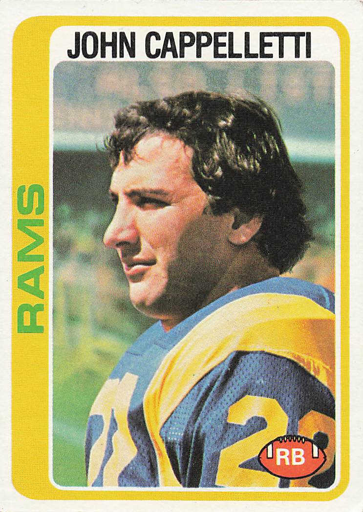 1978 Topps Football John Cappelletti #453
