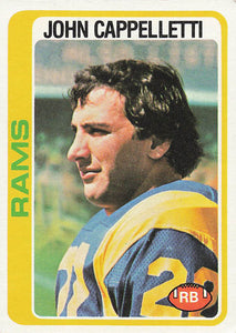 1978 Topps Football John Cappelletti #453