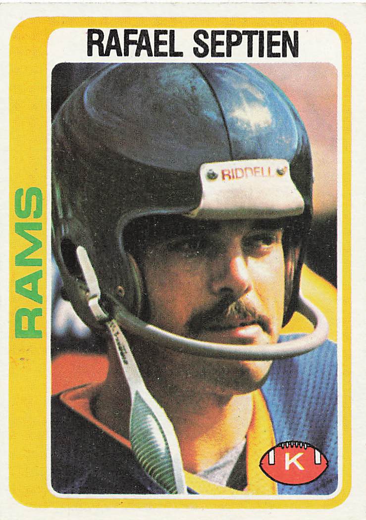 1978 Topps Football Rafael Septien #312 Rookie