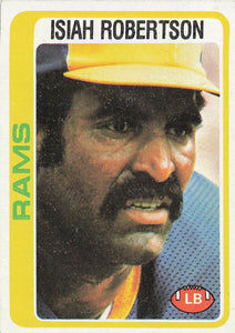 1978 Topps Football Isiah Robertson #130