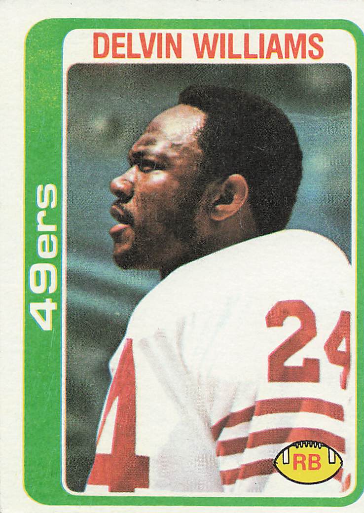 1978 Topps Football Delvin Williams #264