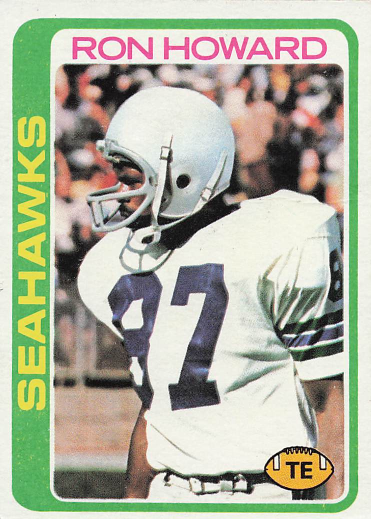 1978 Topps Football Ron Howard #143