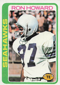 1978 Topps Football Ron Howard #143